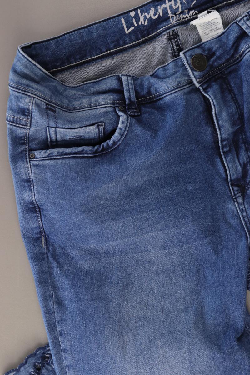 Liberty Straight Jeans Gr. 42 blau aus Baumwolle