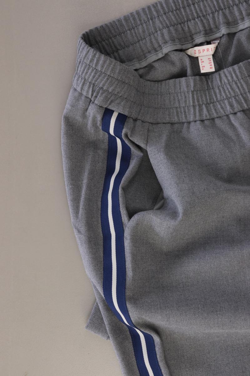 Esprit Stoffhose Gr. 40 grau aus Polyester