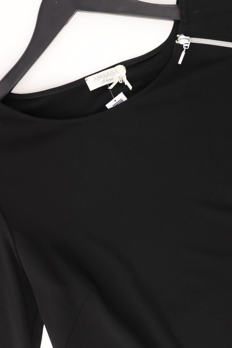 Apanage Abendkleid Gr. M 3/4 Ärmel schwarz aus Polyester