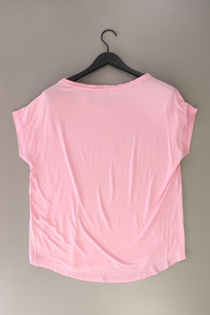 s.Oliver T-Shirt Gr. 44 Kurzarm rosa aus Viskose