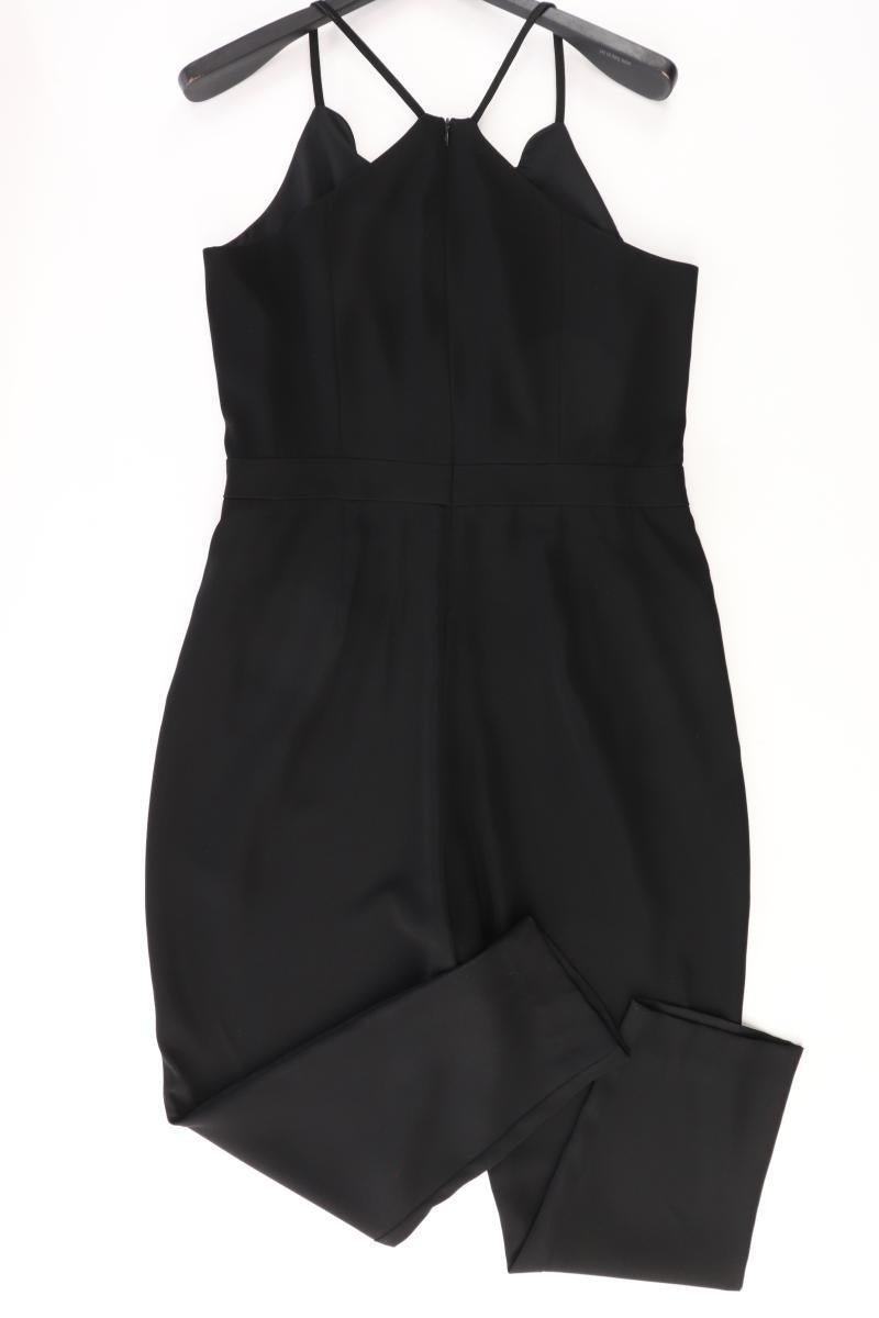comma, Langer Jumpsuit Gr. 42 neuwertig schwarz aus Polyester