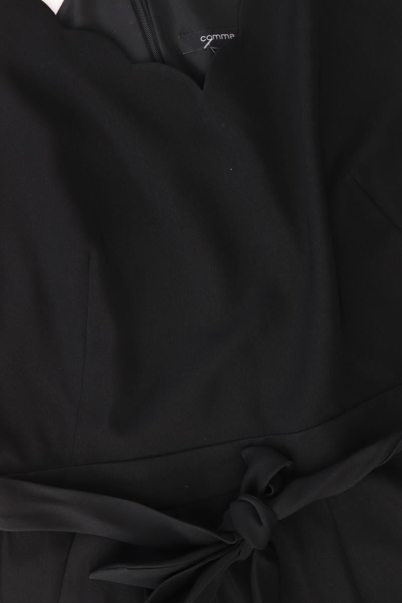 comma, Langer Jumpsuit Gr. 42 neuwertig schwarz aus Polyester