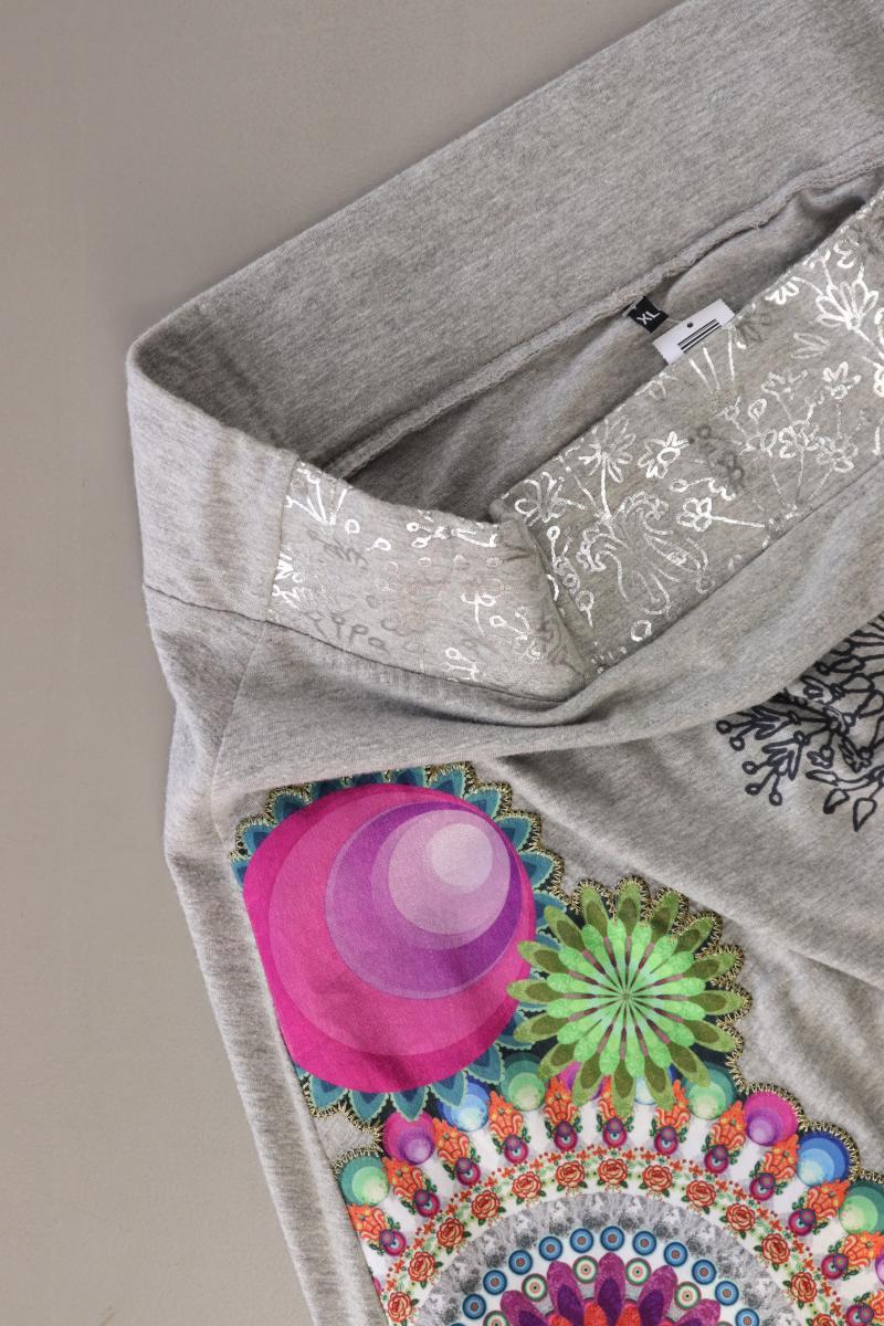 Desigual Stretchrock Gr. XL grau aus Baumwolle