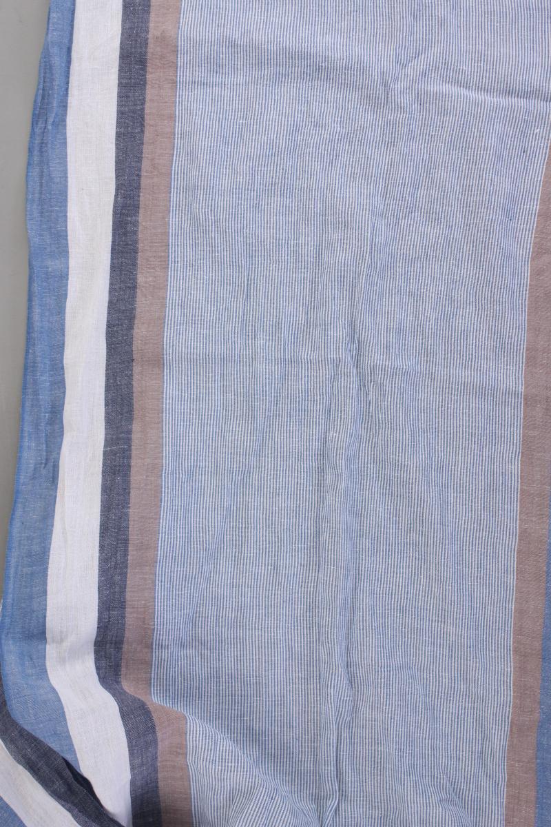 Schal für Herren gestreift blau