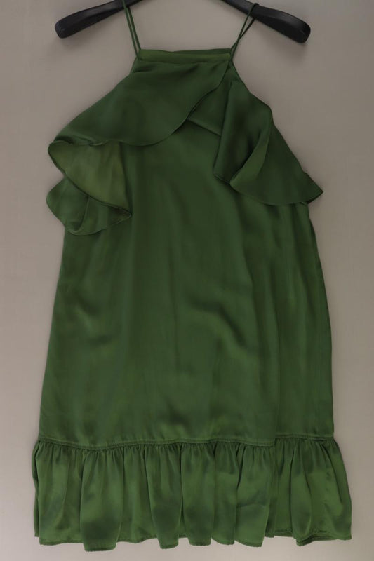 Hallhuber Trägerkleid Gr. 40 neuwertig grün aus Polyester