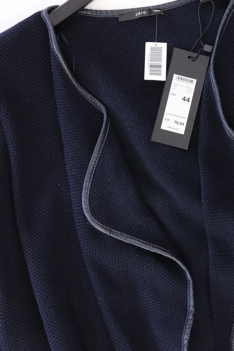 Zero Strickjacke Gr. 44 neu mit Etikett Neupreis: 79,99€! Langarm blau
