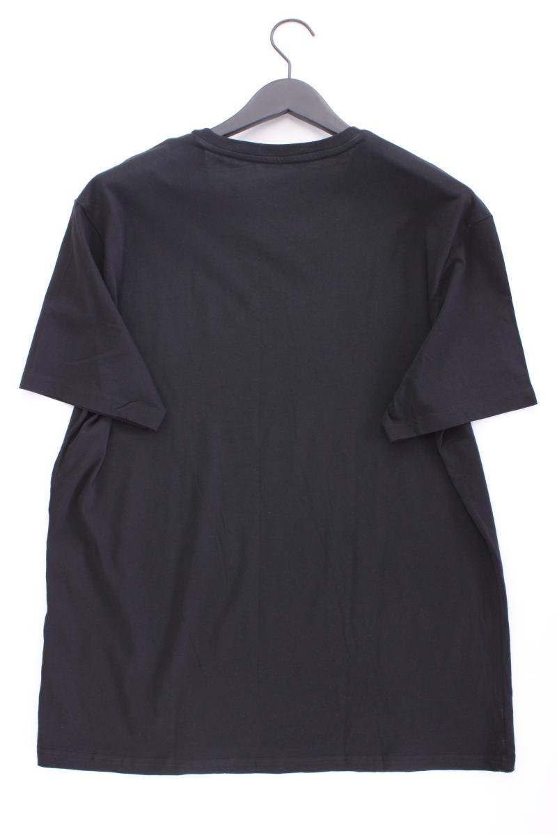 Adidas T-Shirt für Herren Gr. XL Kurzarm schwarz