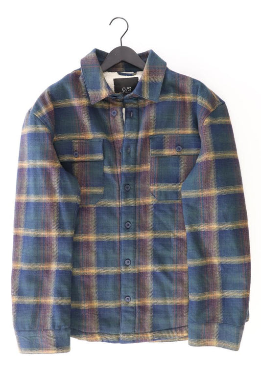 QS by s.Oliver Lange Jacke Gr. XXL kariert neuwertig blau