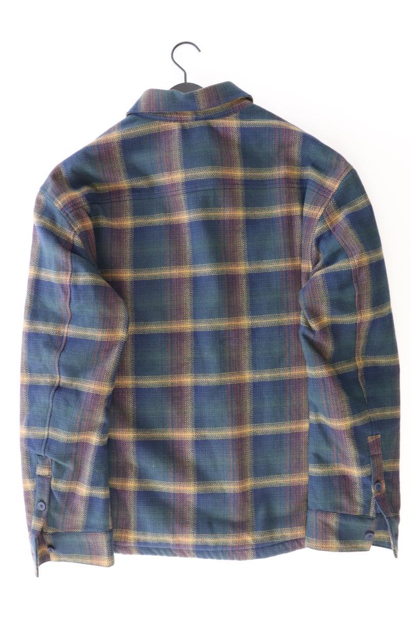 QS by s.Oliver Lange Jacke Gr. XXL kariert neuwertig blau