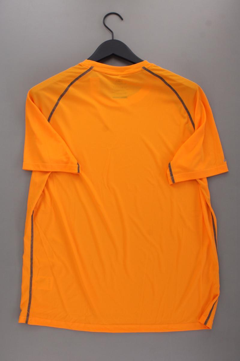 Nordcap Sportshirt für Herren Gr. L neuwertig Kurzarm orange aus Polyester