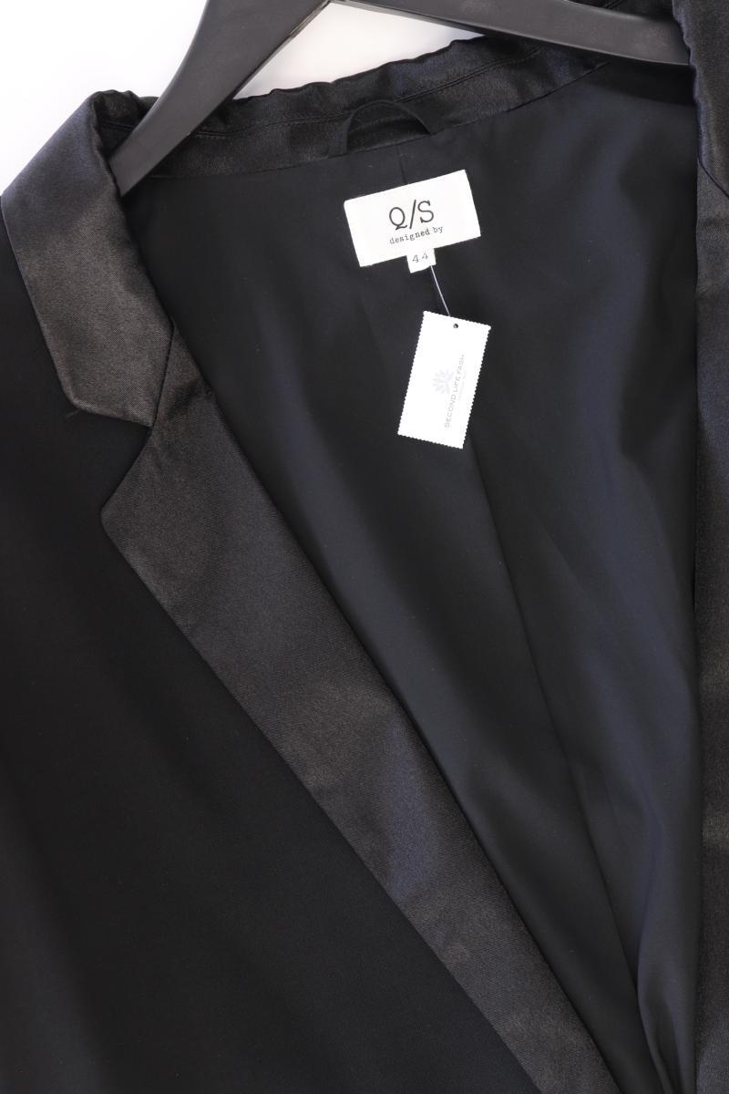 QS by s.Oliver Longblazer Gr. 44 schwarz aus Polyester