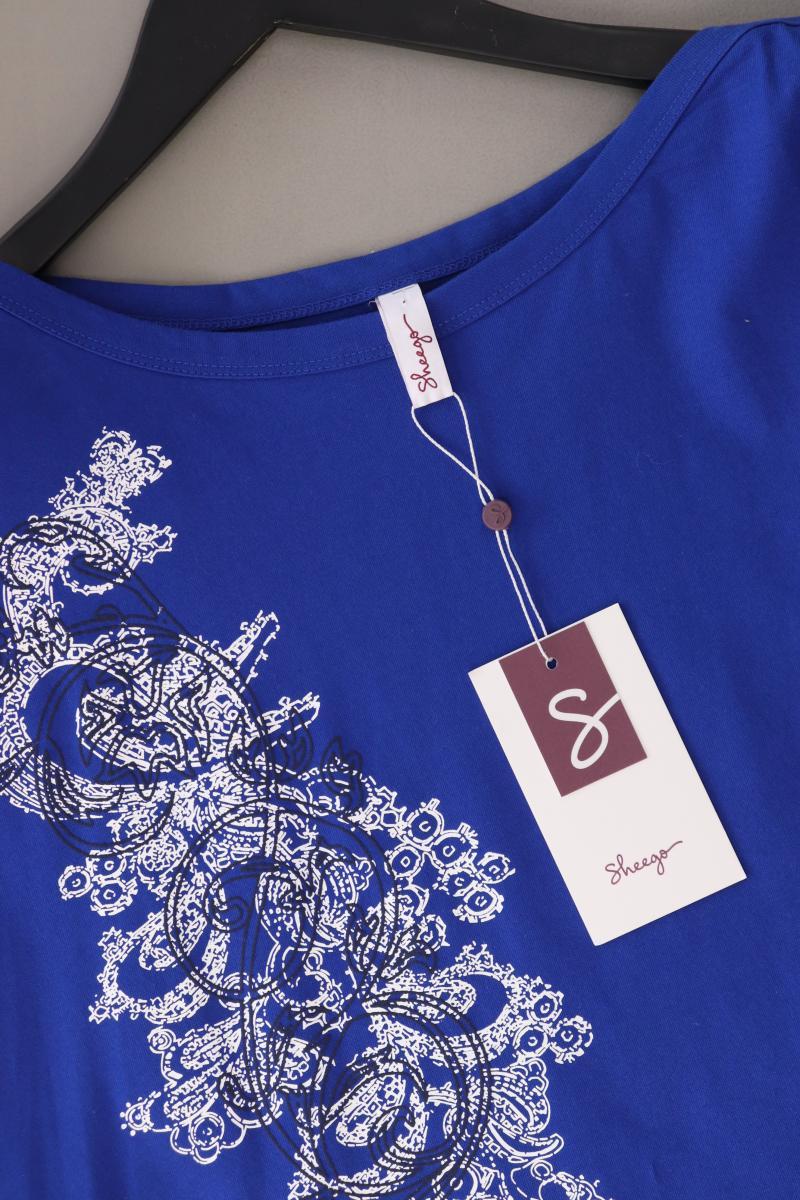 sheego T-Shirt Gr. 44/46 neu mit Etikett Neupreis: 37,99€! Kurzarm blau
