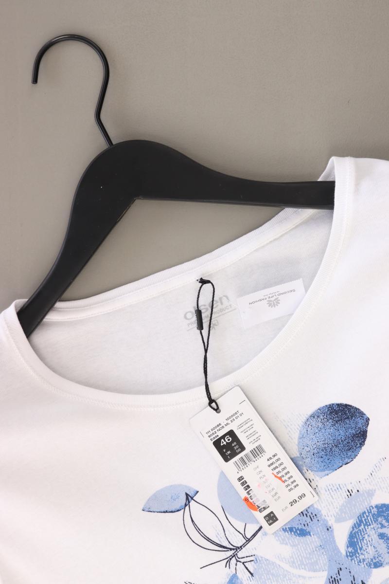 olsen Printshirt Gr. 46 neu mit Etikett Neupreis: 29,99€! Kurzarm weiß