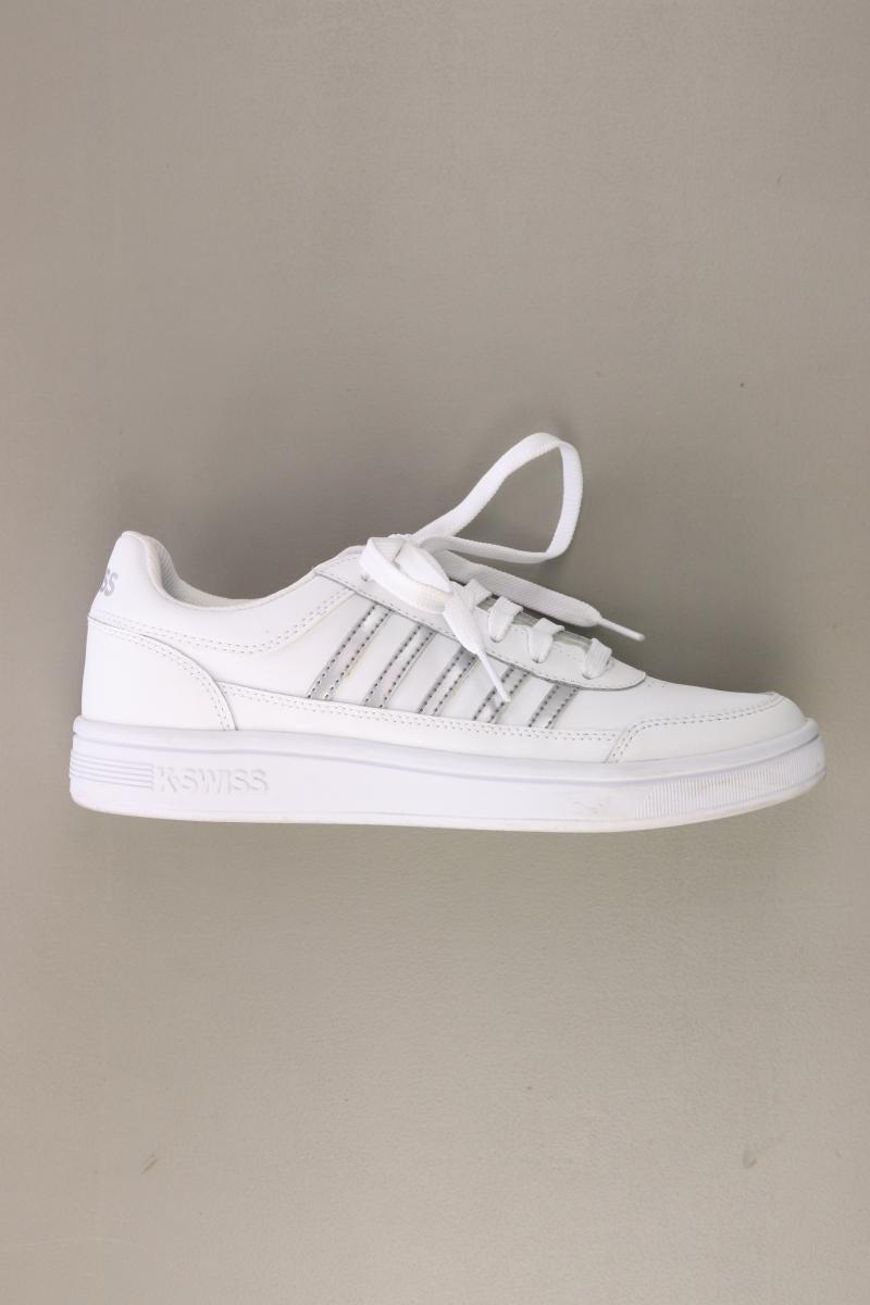 K-Swiss "Court Chasseur" Sneaker Gr. 38 Neupreis: 80,99€! weiß aus Leder