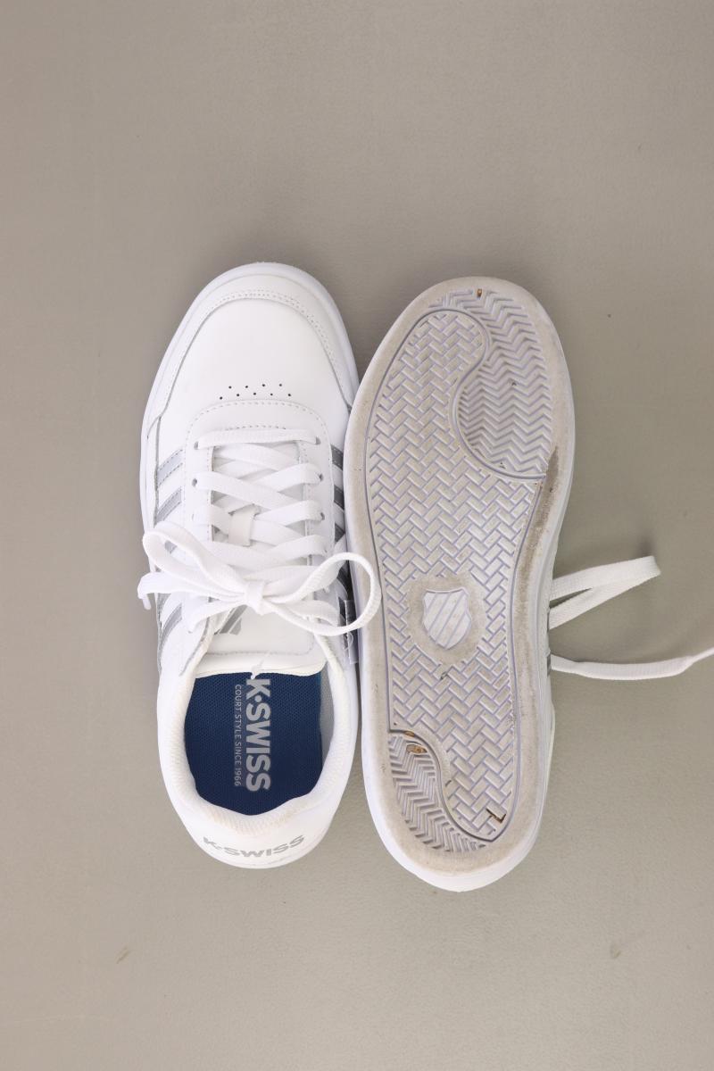 K-Swiss "Court Chasseur" Sneaker Gr. 38 Neupreis: 80,99€! weiß aus Leder