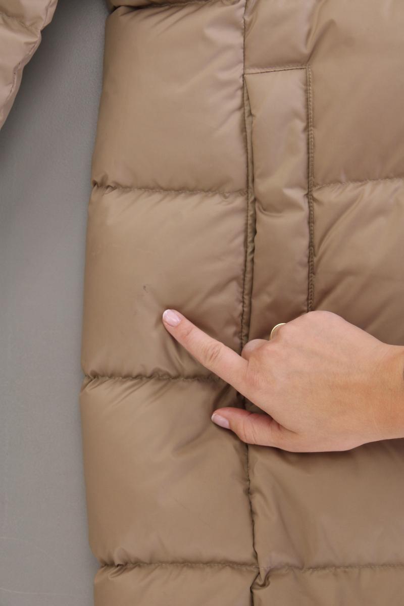 Marc O'Polo Daunenmantel Gr. 46 braun aus Polyester