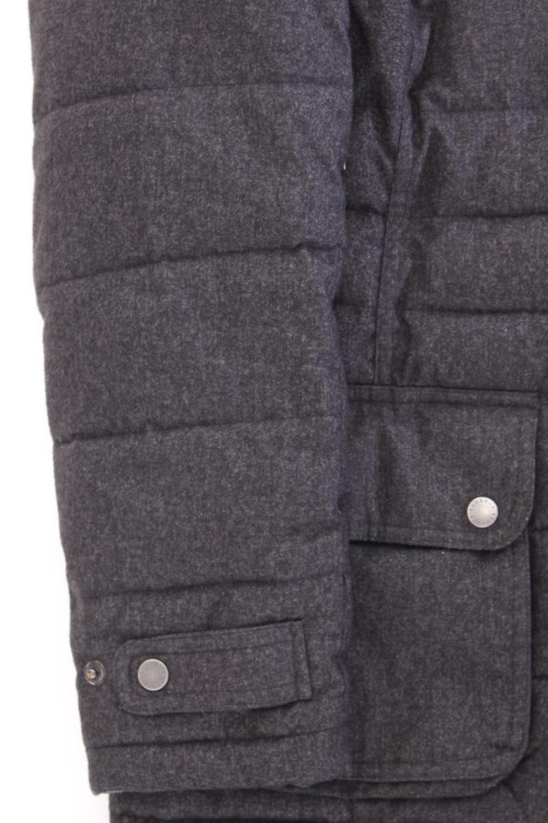 Barbour Wintermantel Gr. 38 grau aus Polyester