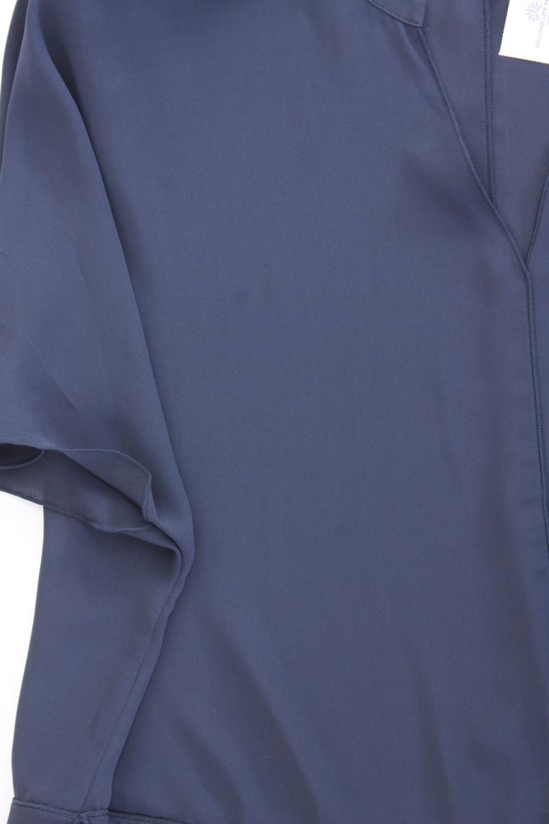Thom by Thomas Rath Kurzarmbluse Gr. 42 neuwertig blau aus Polyester