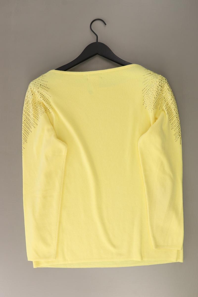 Colléction L. Pullover Gr. 44 gelb aus Viskose