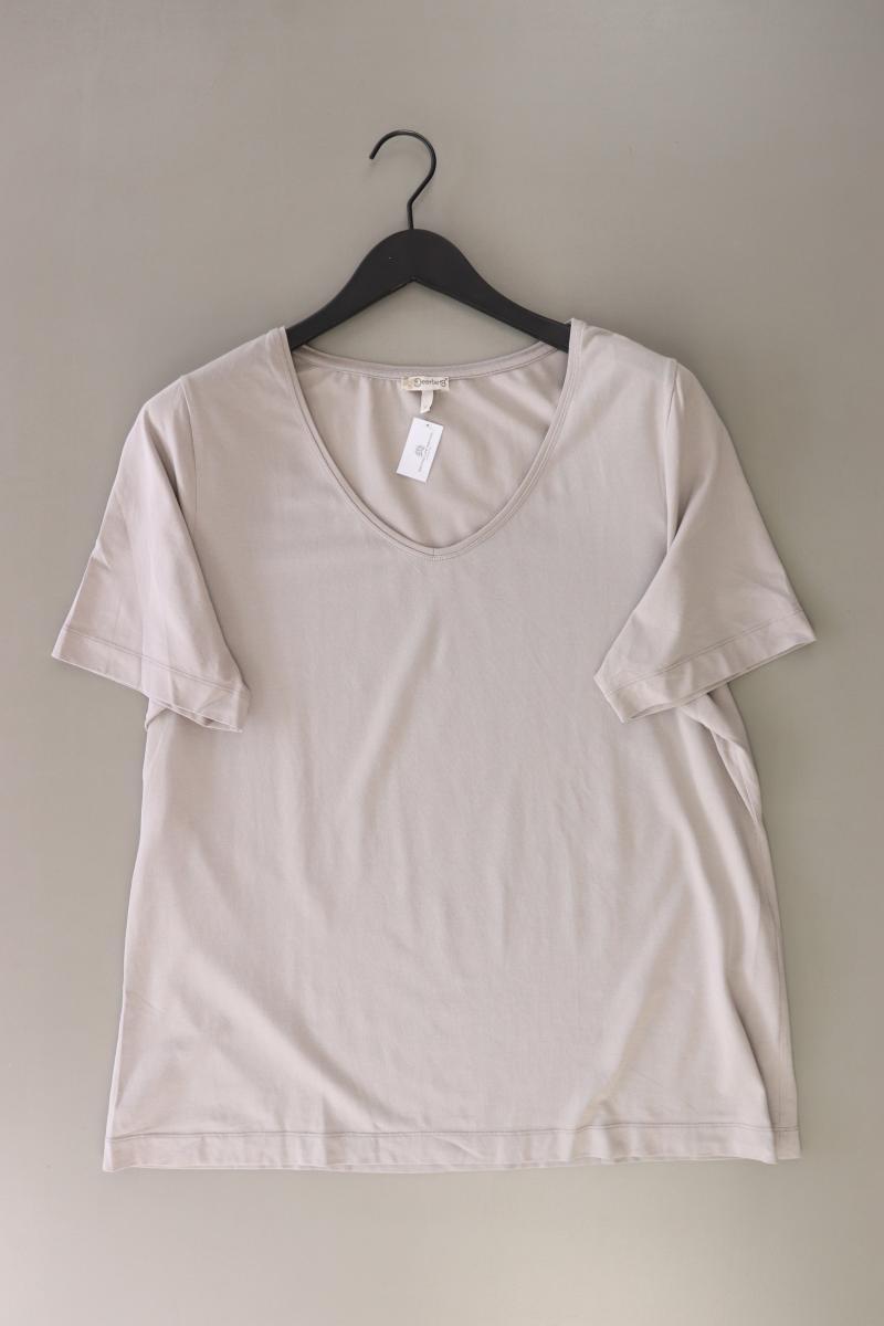 Deerberg T-Shirt Gr. XL Kurzarm grau aus Baumwolle
