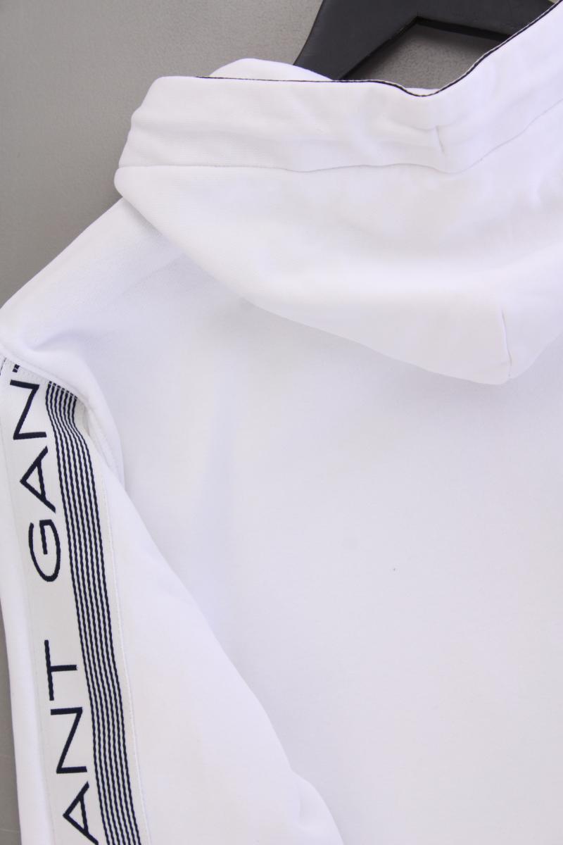 Gant Hoodie für Herren Gr. L weiß aus Baumwolle