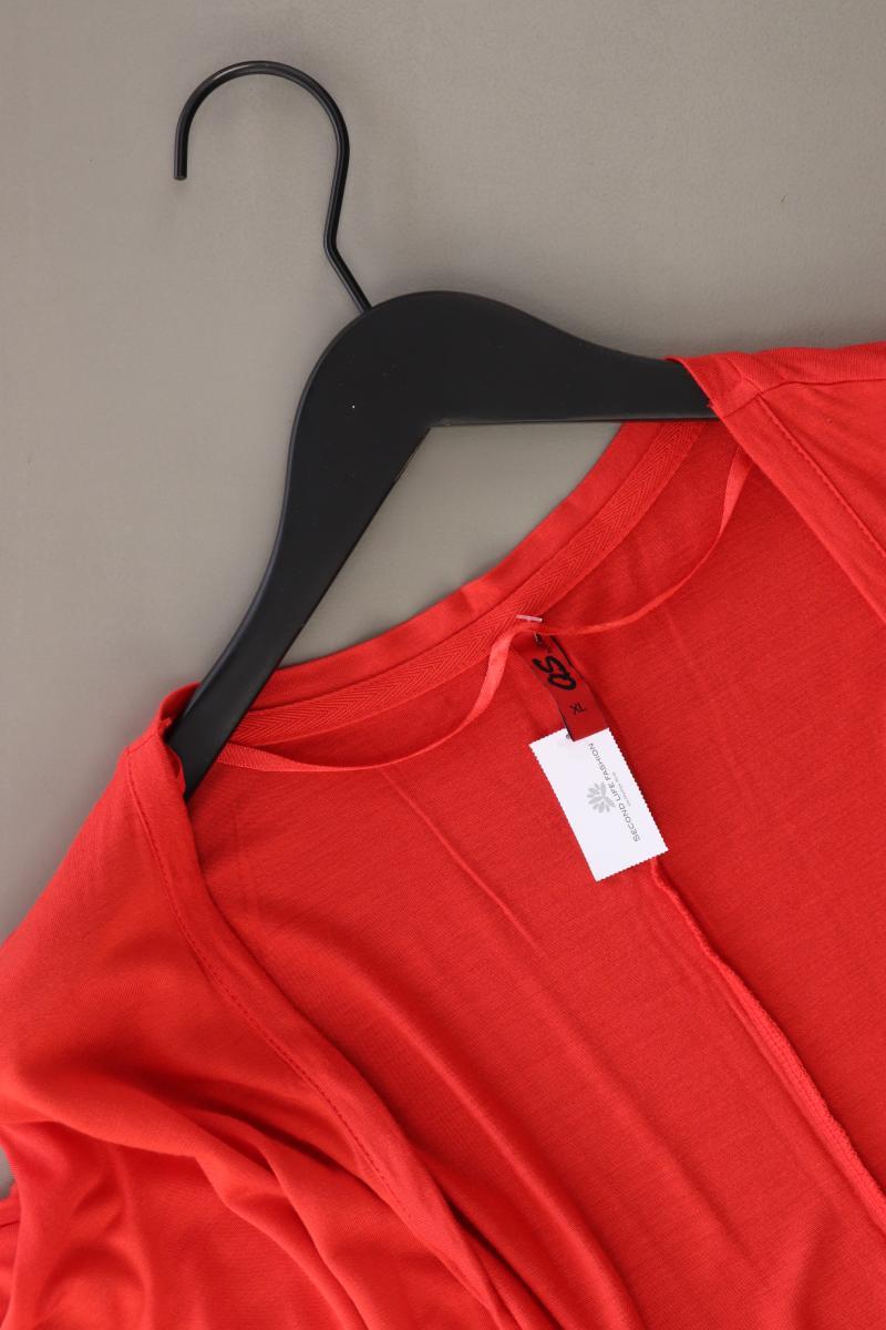 QS by s.Oliver Bolero Jäckchen Gr. XL Kurzarm rot aus Baumwolle