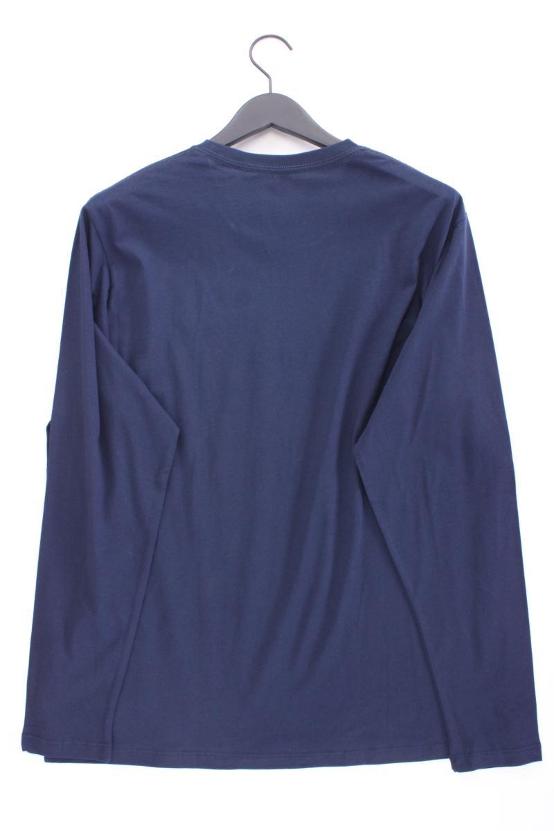 Pepe Jeans Longsleeve-Shirt für Herren Gr. XL Langarm blau aus Baumwolle