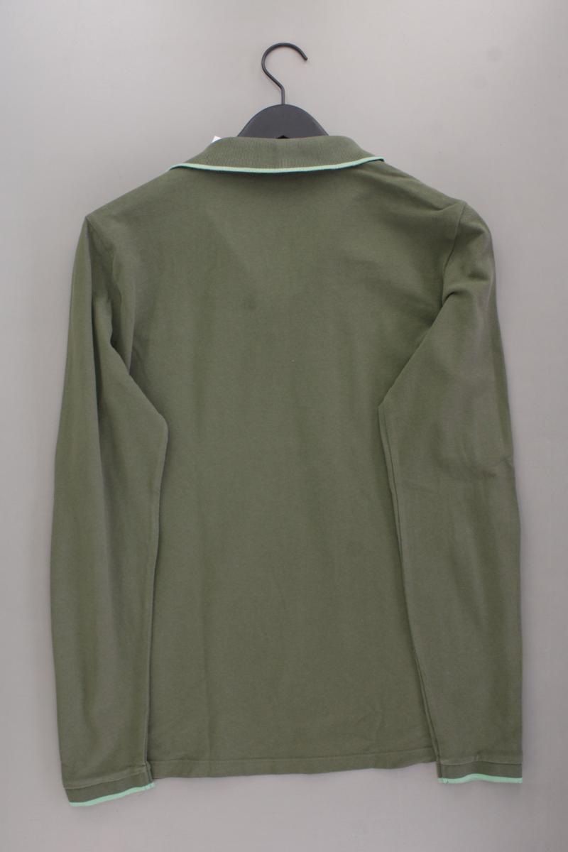 Chiemsee Poloshirt für Herren Gr. L Langarm olivgrün aus Baumwolle