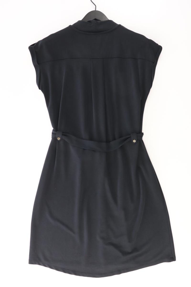 Summum Kurzarmkleid Gr. L neuwertig mit Gürtel schwarz aus Modal