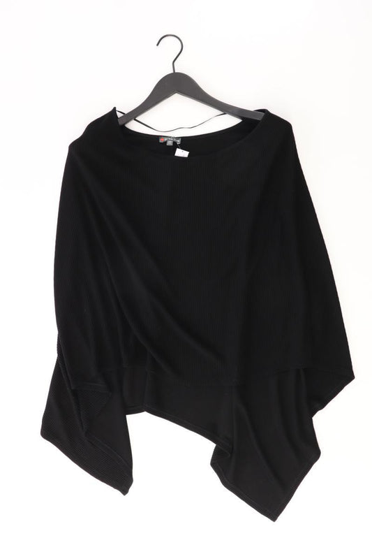 Street One Poncho Gr. OneSize schwarz aus Baumwolle