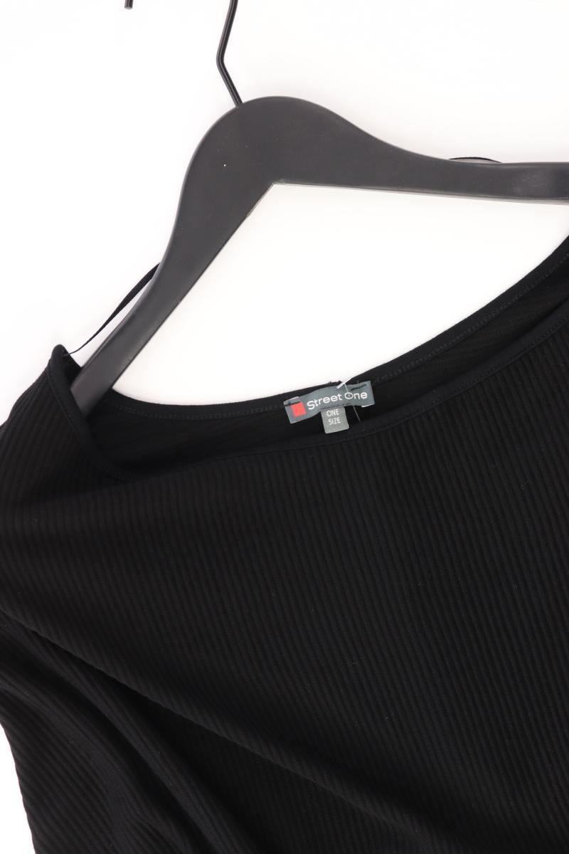 Street One Poncho Gr. OneSize schwarz aus Baumwolle