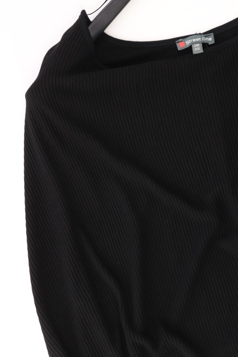 Street One Poncho Gr. OneSize schwarz aus Baumwolle
