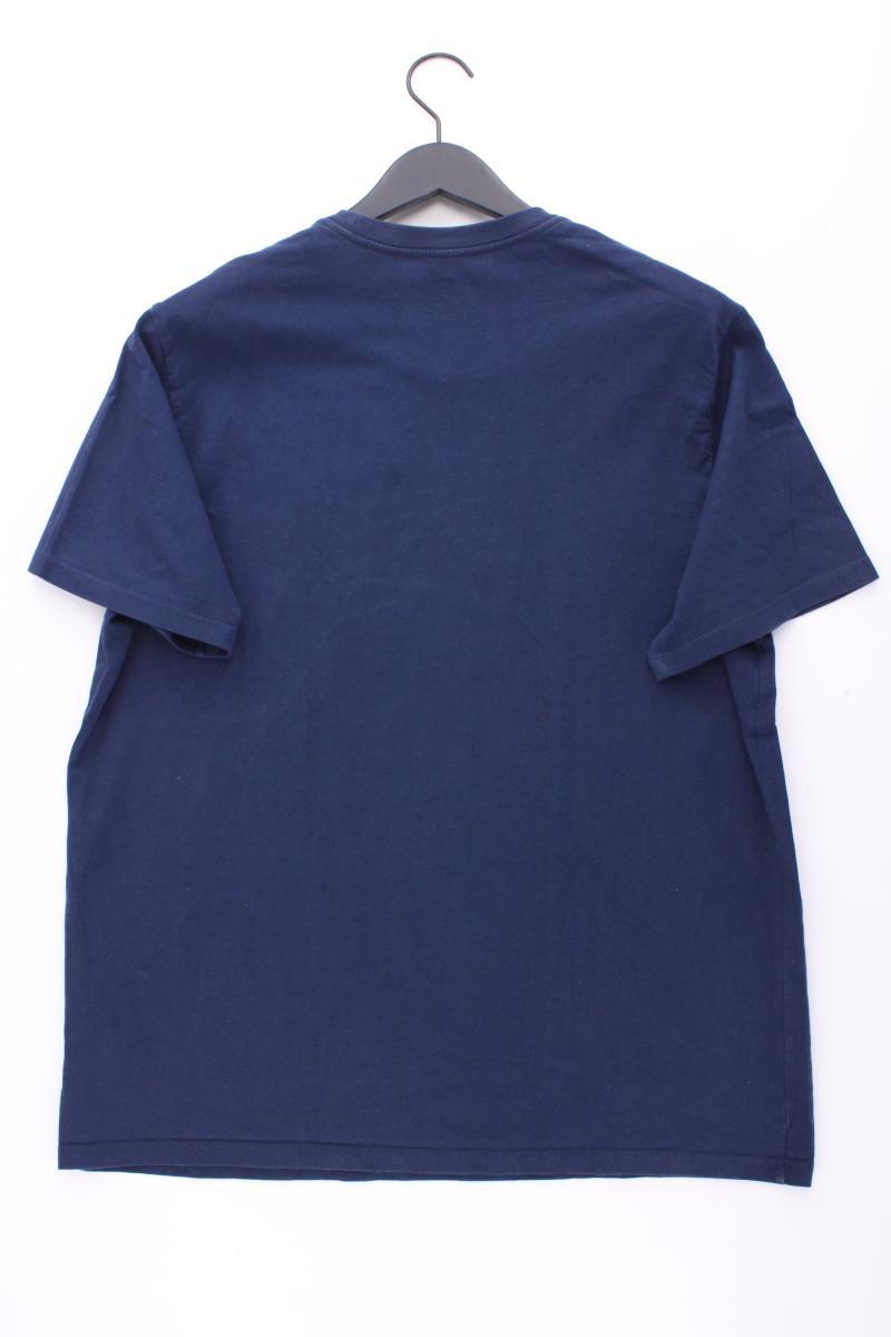 Levi's T-Shirt für Herren Gr. XL Kurzarm blau aus Baumwolle