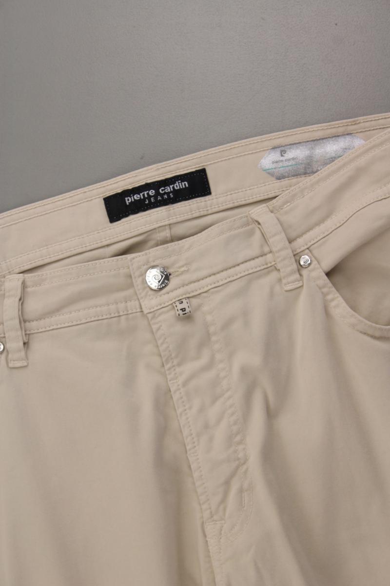 Pierre Cardin Five-Pocket-Hose für Herren Gr. Kurzgröße 25 creme aus Baumwolle
