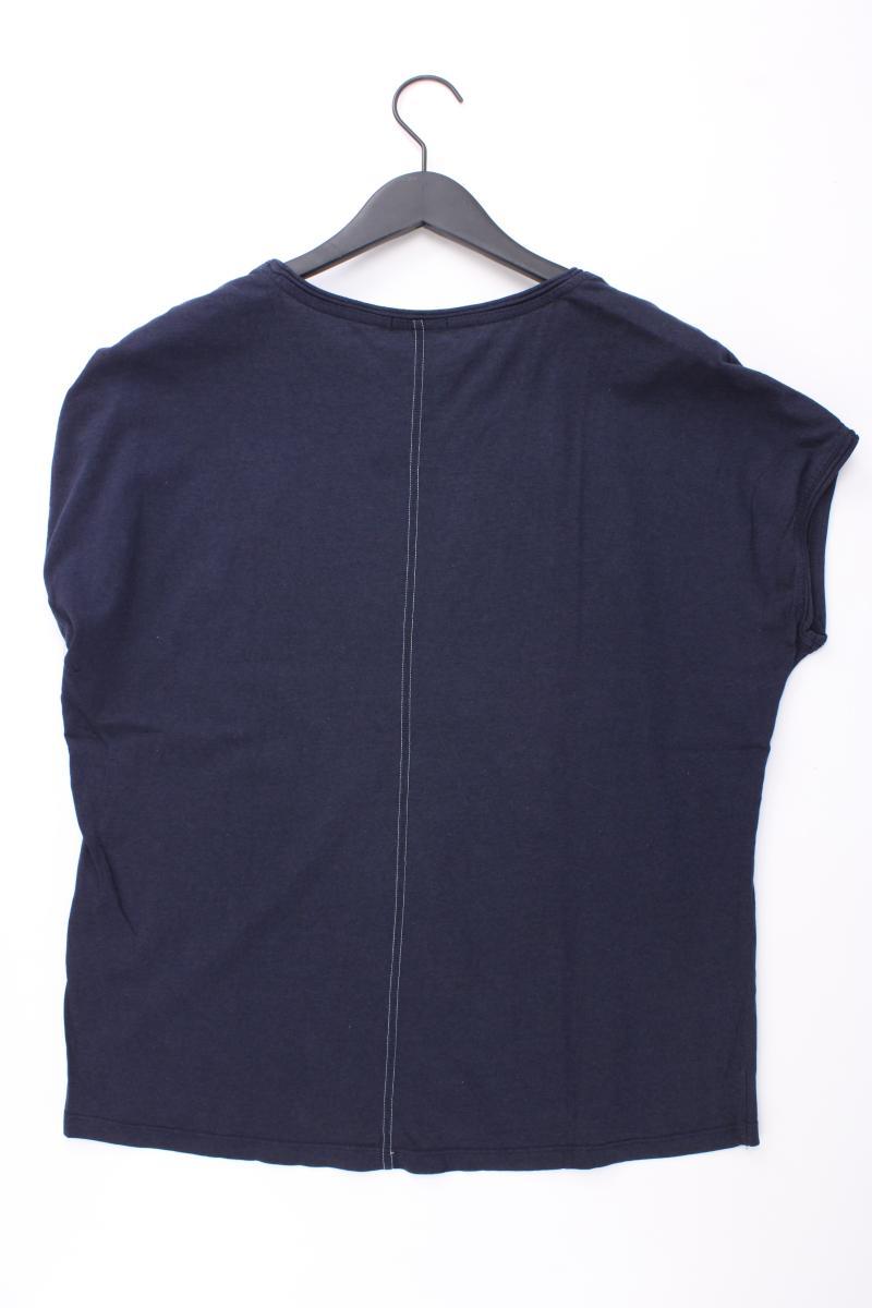 Cecil Printshirt Gr. L Kurzarm blau