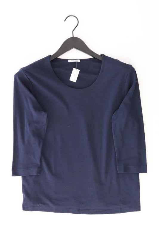 efixelle Regular Shirt Gr. 40 3/4 Ärmel blau aus Baumwolle