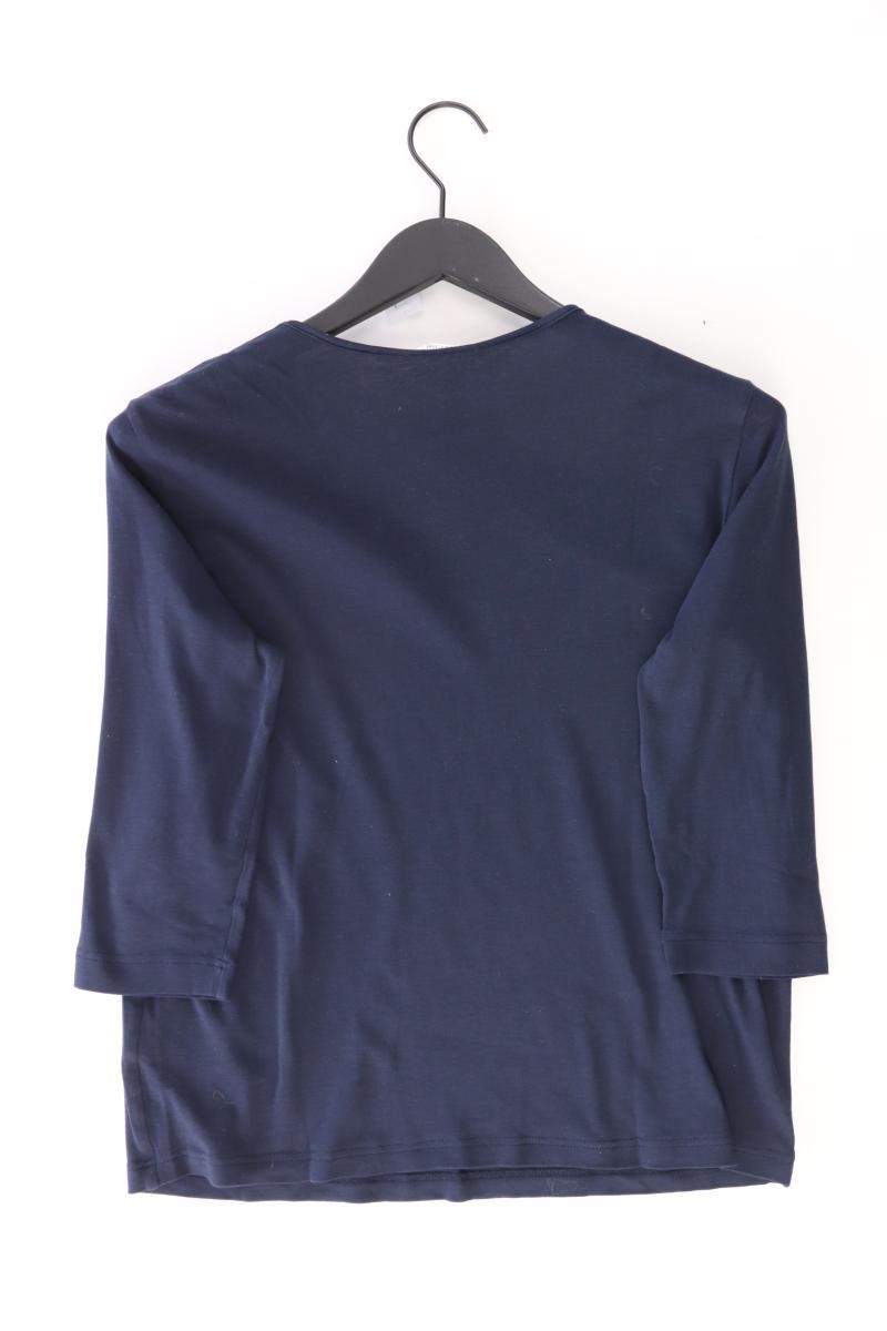 efixelle Regular Shirt Gr. 40 3/4 Ärmel blau aus Baumwolle