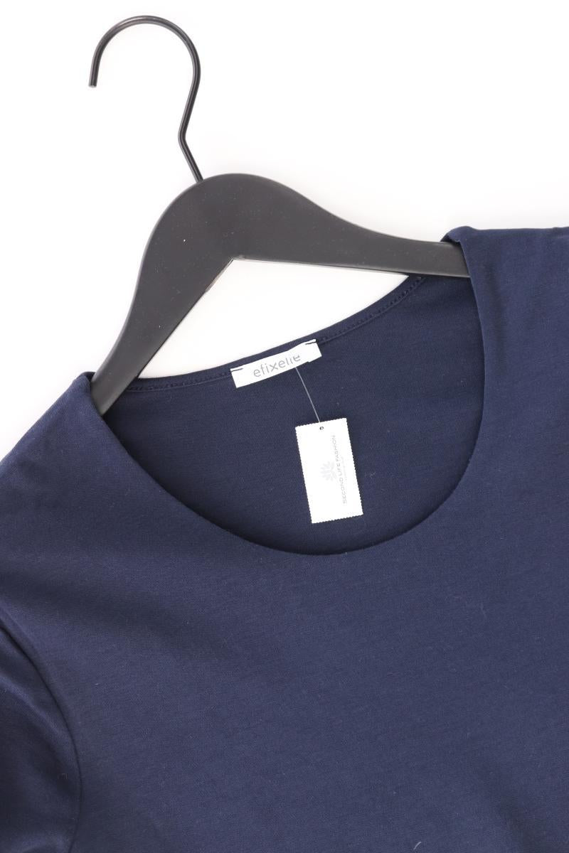 efixelle Regular Shirt Gr. 40 3/4 Ärmel blau aus Baumwolle