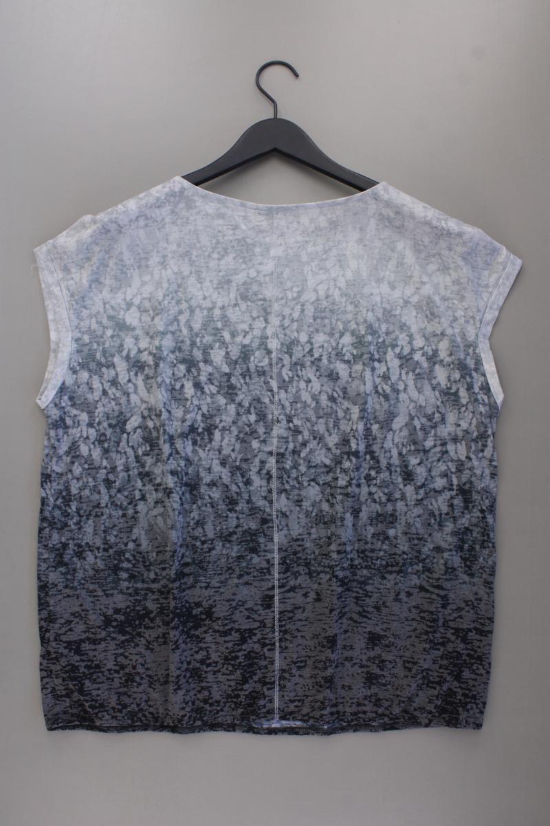 Street One Printshirt Gr. 46 Kurzarm blau