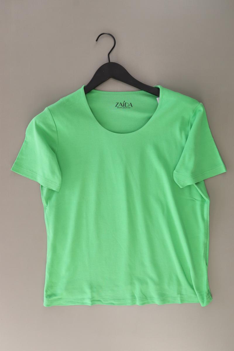 Zaida T-Shirt Gr. 42 Kurzarm grün aus Baumwolle