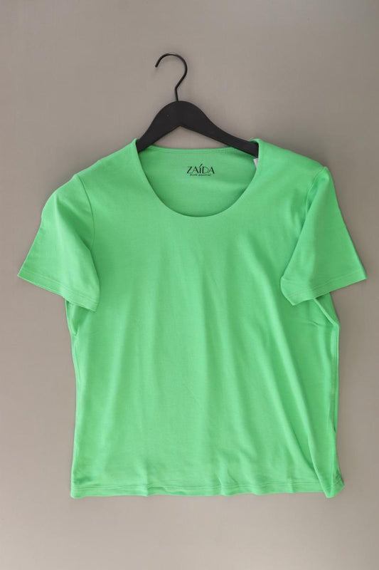 Zaida T-Shirt Gr. 42 Kurzarm grün aus Baumwolle