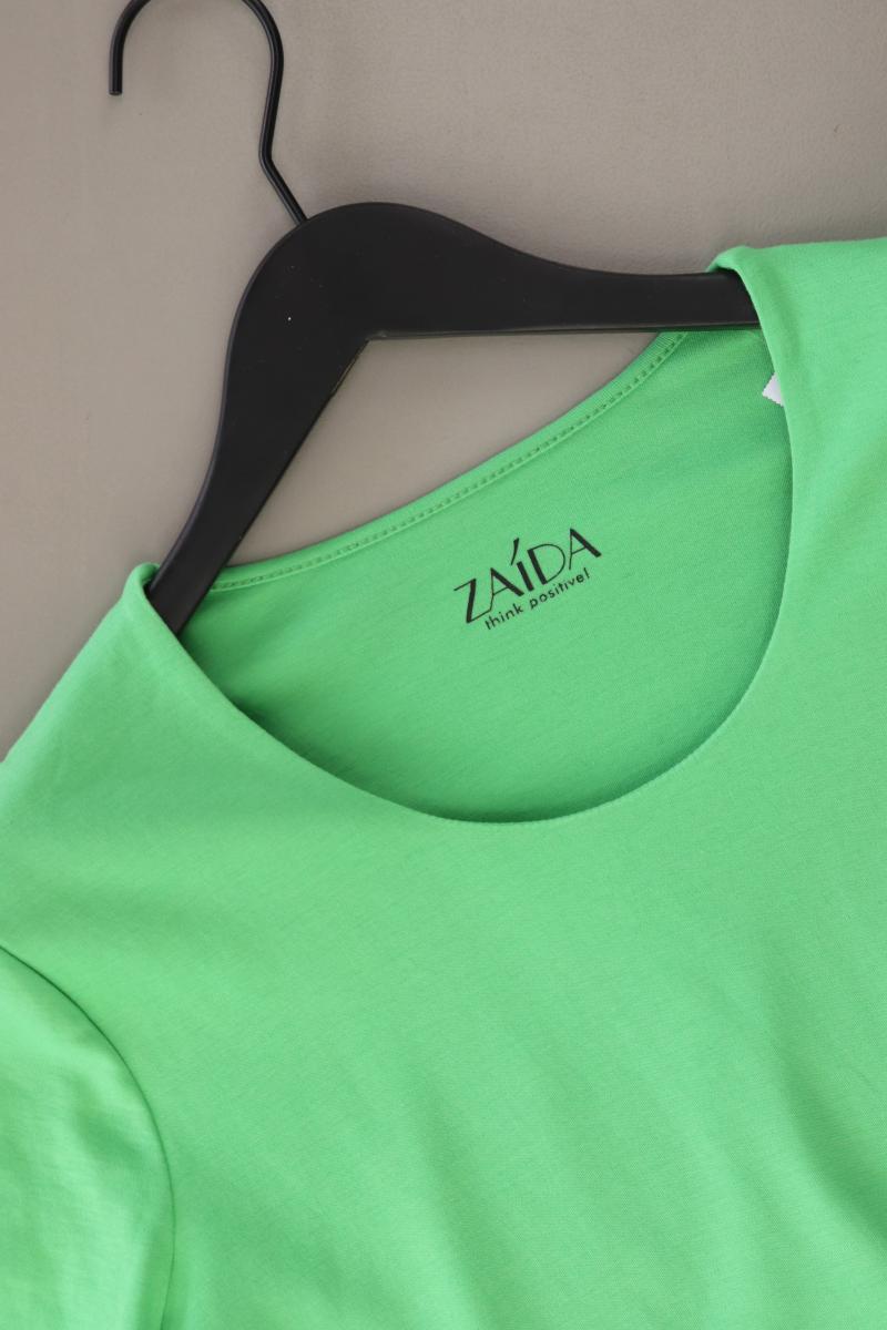 Zaida T-Shirt Gr. 42 Kurzarm grün aus Baumwolle