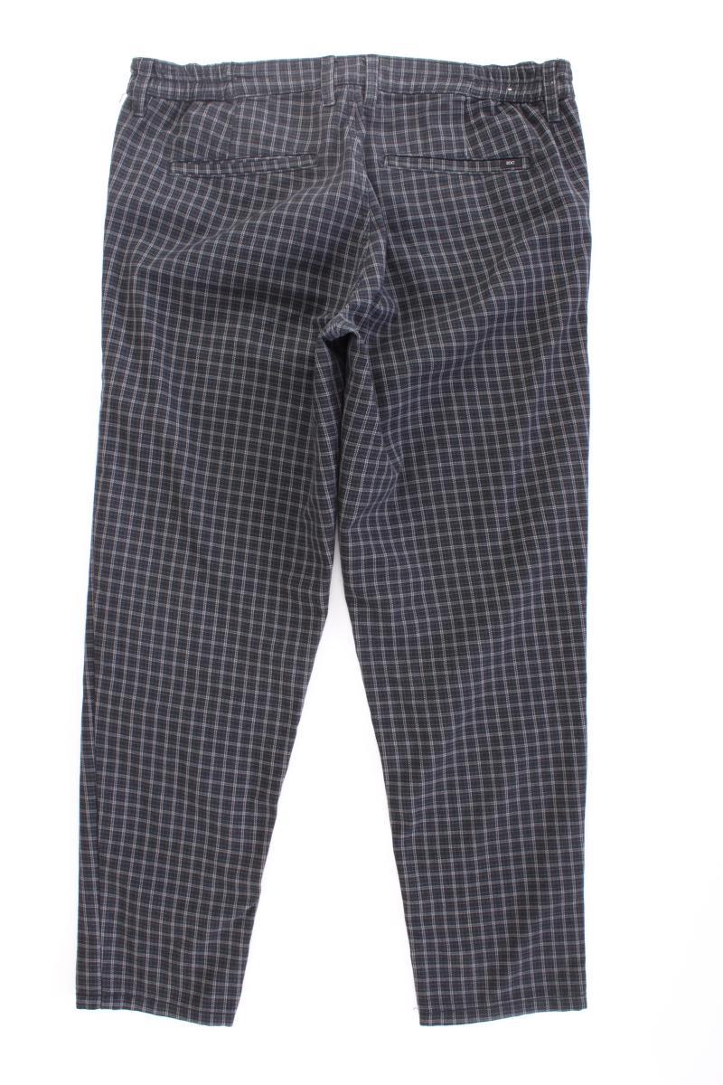edc by Esprit Stoffhose für Herren Gr. W33/L32 kariert grau aus Polyester