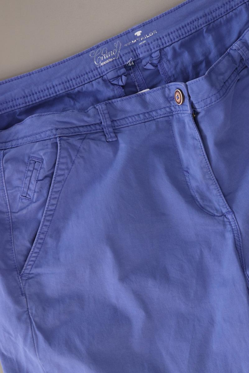 Tom Tailor Chino Shorts Gr. 44 blau aus Baumwolle