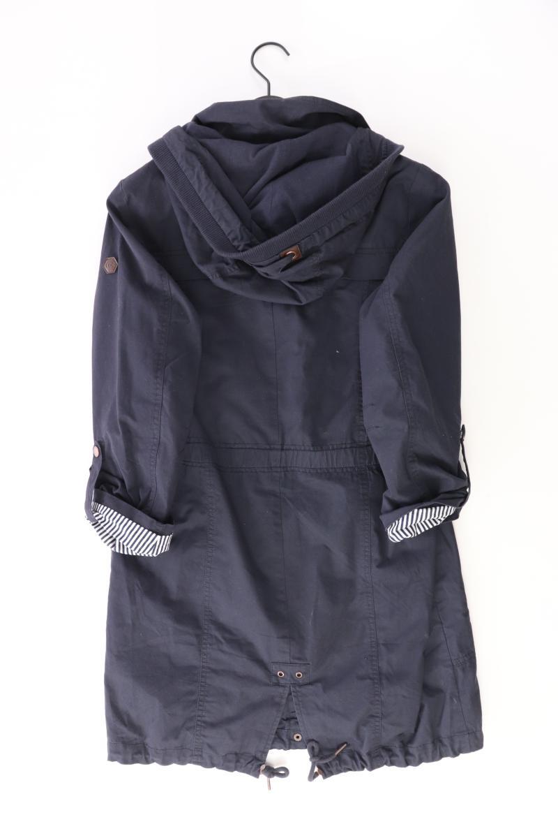 edc by Esprit Kapuzenmantel Gr. S blau aus Baumwolle