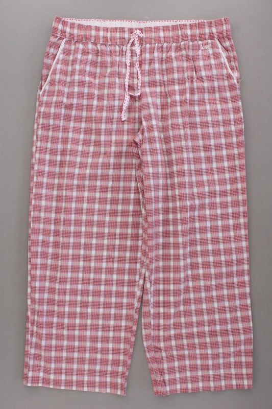 DKNY Schlafanzughose Gr. M kariert rot aus Baumwolle