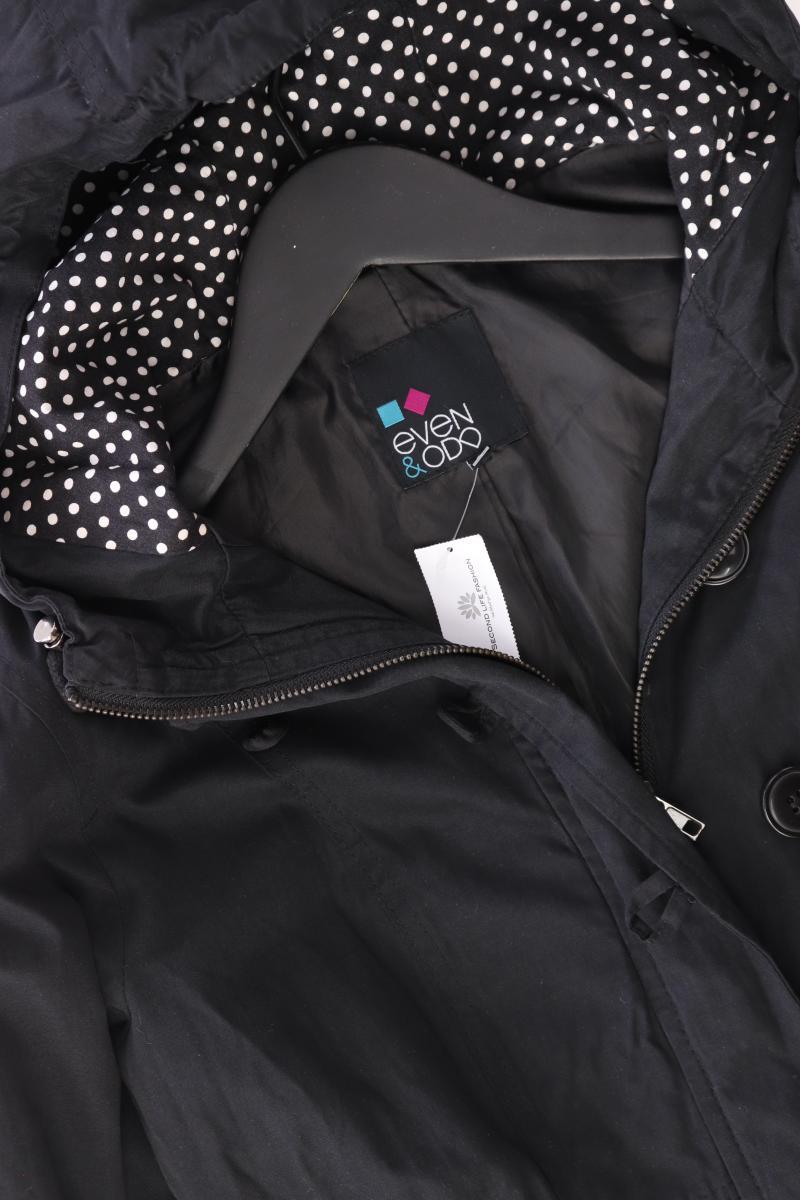 Even & Odd Übergangsjacke Gr. S schwarz aus Baumwolle