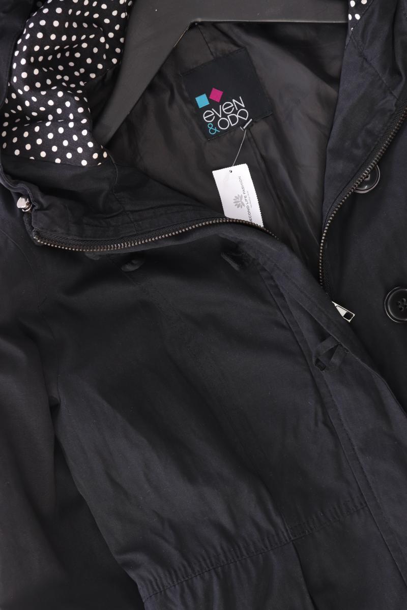 Even & Odd Übergangsjacke Gr. S schwarz aus Baumwolle