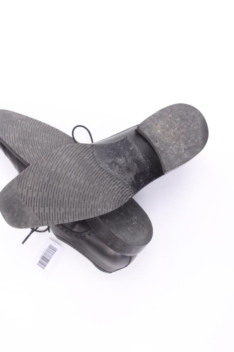 Anzugschuhe für Herren Gr. 43 schwarz aus Leder