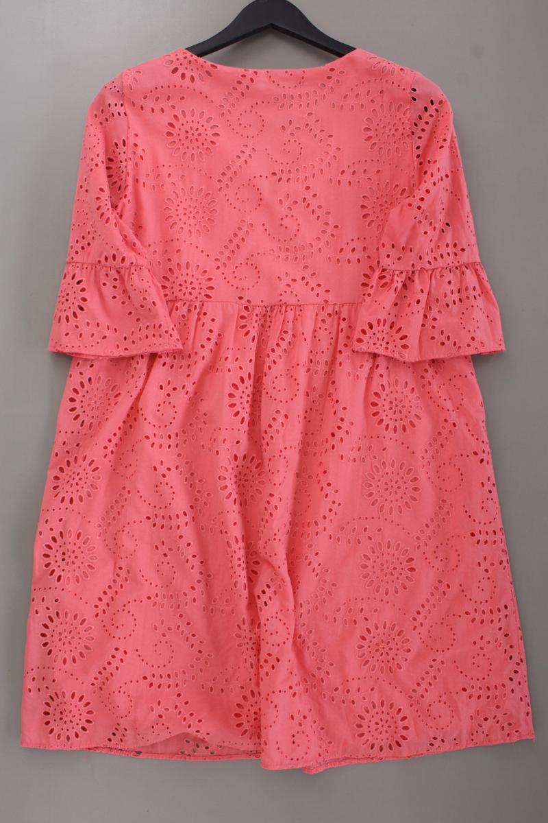 More&More Kurzarmkleid Gr. 40 neuwertig rosa aus Baumwolle